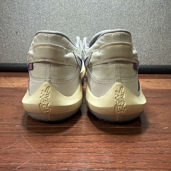 NIKE ZOOM FREAK 2 ID WHITE BLUE BASKETBALL SHOES CW0619-991 AMERICAN FLAG 8.5 - Picture 8 of 14